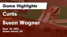 Curtis  vs Susan Wagner Game Highlights - Sept. 20, 2023