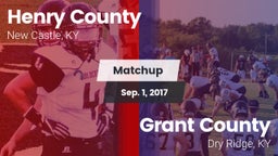 Matchup: Henry County High vs. Grant County  2017