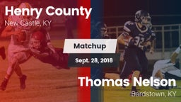 Matchup: Henry County High vs. Thomas Nelson  2018