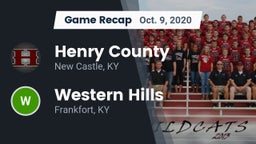 Recap: Henry County  vs. Western Hills  2020
