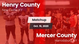 Matchup: Henry County High vs. Mercer County  2020