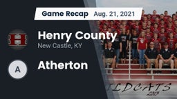 Recap: Henry County  vs. Atherton 2021