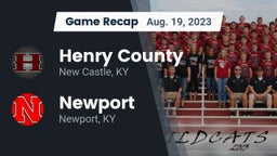 Recap: Henry County  vs. Newport  2023