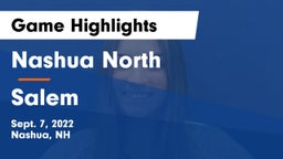 Nashua North  vs Salem  Game Highlights - Sept. 7, 2022