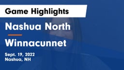 Nashua North  vs Winnacunnet  Game Highlights - Sept. 19, 2022