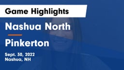 Nashua North  vs Pinkerton Game Highlights - Sept. 30, 2022