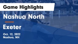 Nashua North  vs Exeter  Game Highlights - Oct. 12, 2022