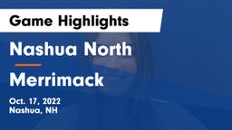 Nashua North  vs Merrimack  Game Highlights - Oct. 17, 2022