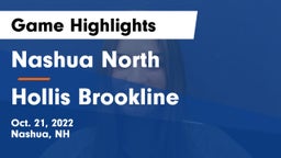Nashua North  vs Hollis Brookline Game Highlights - Oct. 21, 2022