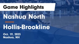 Nashua North  vs Hollis-Brookline  Game Highlights - Oct. 19, 2023