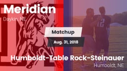 Matchup: Meridian vs. Humboldt-Table Rock-Steinauer  2018