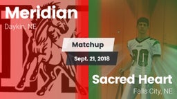 Matchup: Meridian vs. Sacred Heart  2018