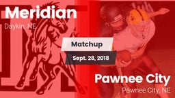 Matchup: Meridian vs. Pawnee City  2018