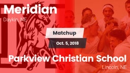 Matchup: Meridian vs. Parkview Christian School 2018