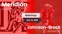 Matchup: Meridian vs. Johnson-Brock  2018