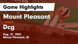 Mount Pleasant  vs Dcg Game Highlights - Aug. 27, 2022