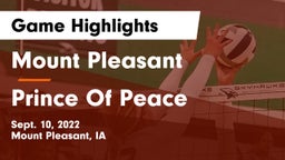 Mount Pleasant  vs Prince Of Peace Game Highlights - Sept. 10, 2022