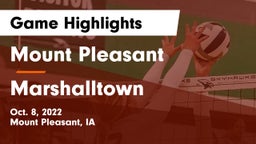 Mount Pleasant  vs Marshalltown Game Highlights - Oct. 8, 2022