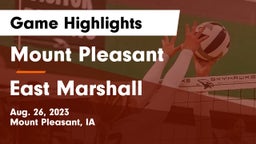 Mount Pleasant  vs East Marshall  Game Highlights - Aug. 26, 2023