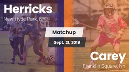 Matchup: Herricks vs. Carey  2019