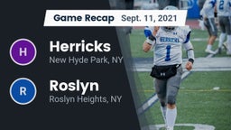 Recap: Herricks  vs. Roslyn  2021