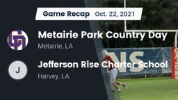 Recap: Metairie Park Country Day  vs. Jefferson Rise Charter School 2021