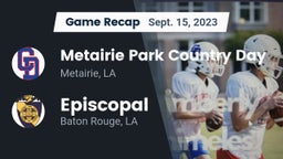 Recap: Metairie Park Country Day  vs. Episcopal  2023