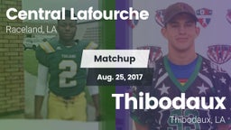 Matchup: Central Lafourche vs. Thibodaux  2017