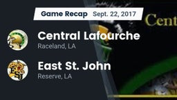 Recap: Central Lafourche  vs. East St. John  2017