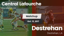 Matchup: Central Lafourche vs. Destrehan  2017