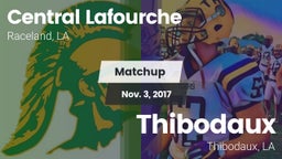 Matchup: Central Lafourche vs. Thibodaux  2017