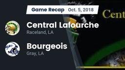 Recap: Central Lafourche  vs. Bourgeois  2018