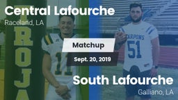 Matchup: Central Lafourche vs. South Lafourche  2019