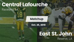 Matchup: Central Lafourche vs. East St. John  2019