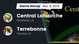 Recap: Central Lafourche  vs. Terrebonne  2019