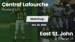 Matchup: Central Lafourche vs. East St. John  2020