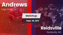 Matchup: Andrews vs. Reidsville  2017