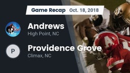 Recap: Andrews  vs. Providence Grove  2018