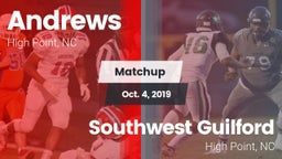 Matchup: Andrews vs. Southwest Guilford  2019