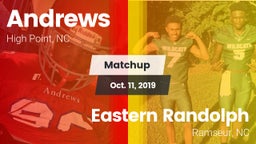 Matchup: Andrews vs. Eastern Randolph  2019