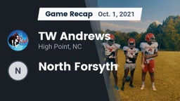Recap: TW Andrews  vs. North Forsyth  2021