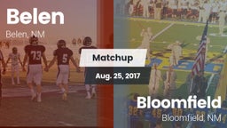 Matchup: Belen vs. Bloomfield  2017