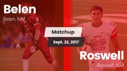 Matchup: Belen vs. Roswell  2017