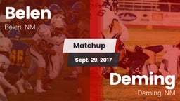Matchup: Belen vs. Deming  2017