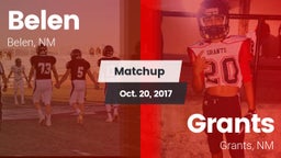 Matchup: Belen vs. Grants  2017