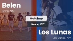 Matchup: Belen vs. Los Lunas  2017