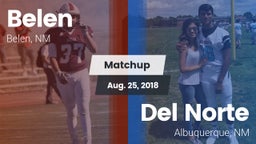 Matchup: Belen vs. Del Norte  2018