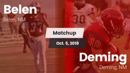 Matchup: Belen vs. Deming  2018