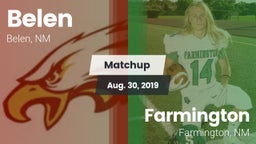 Matchup: Belen vs. Farmington  2019