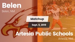 Matchup: Belen vs. Artesia Public Schools 2019